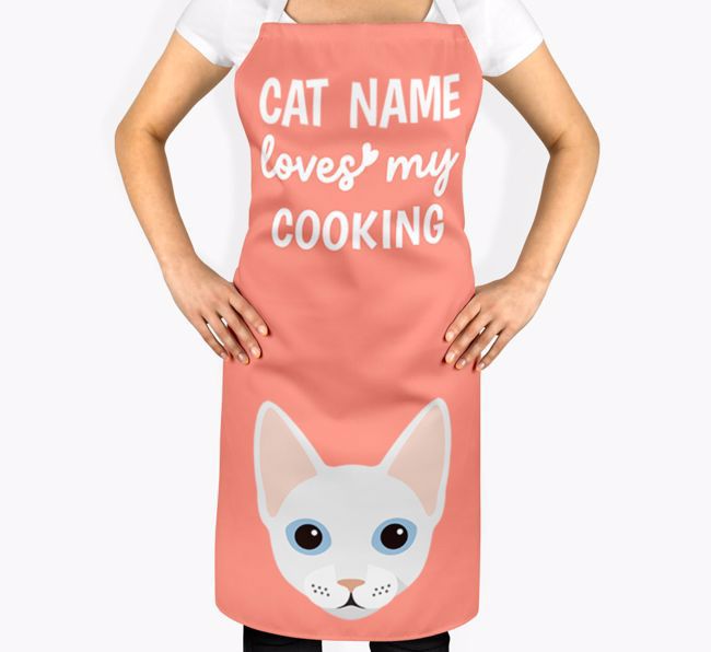 Loves My Cooking: Personalized {breedShortName} Apron